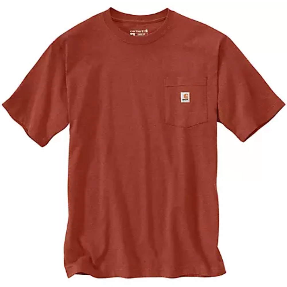 Carhartt Men's Loose Fit Heavyweight Short-Sleeve Pocket T-Shirt